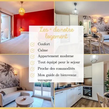 Chez Clemence I T3 I La Grand Appartamento *